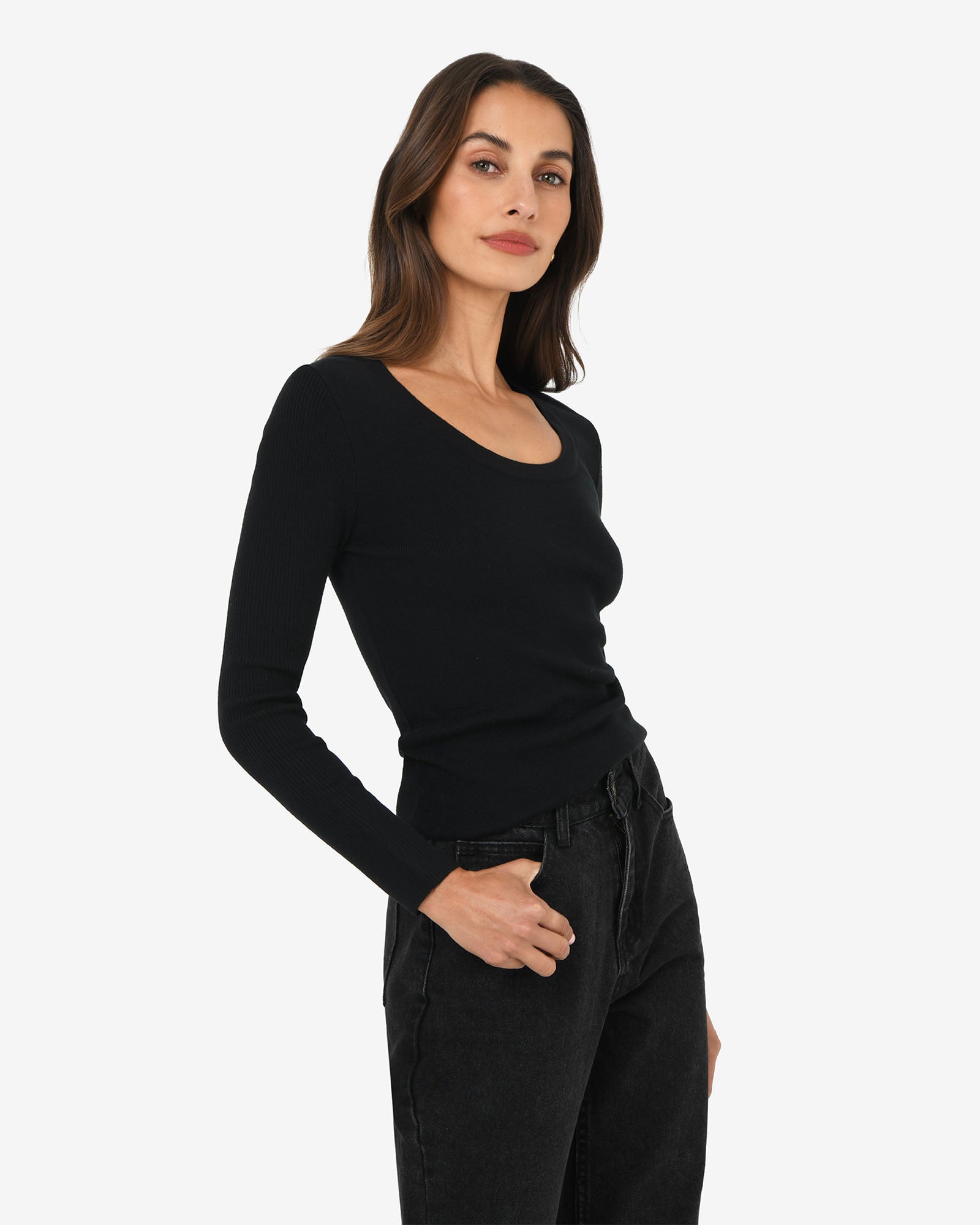 Samira Scoop Neck Knit