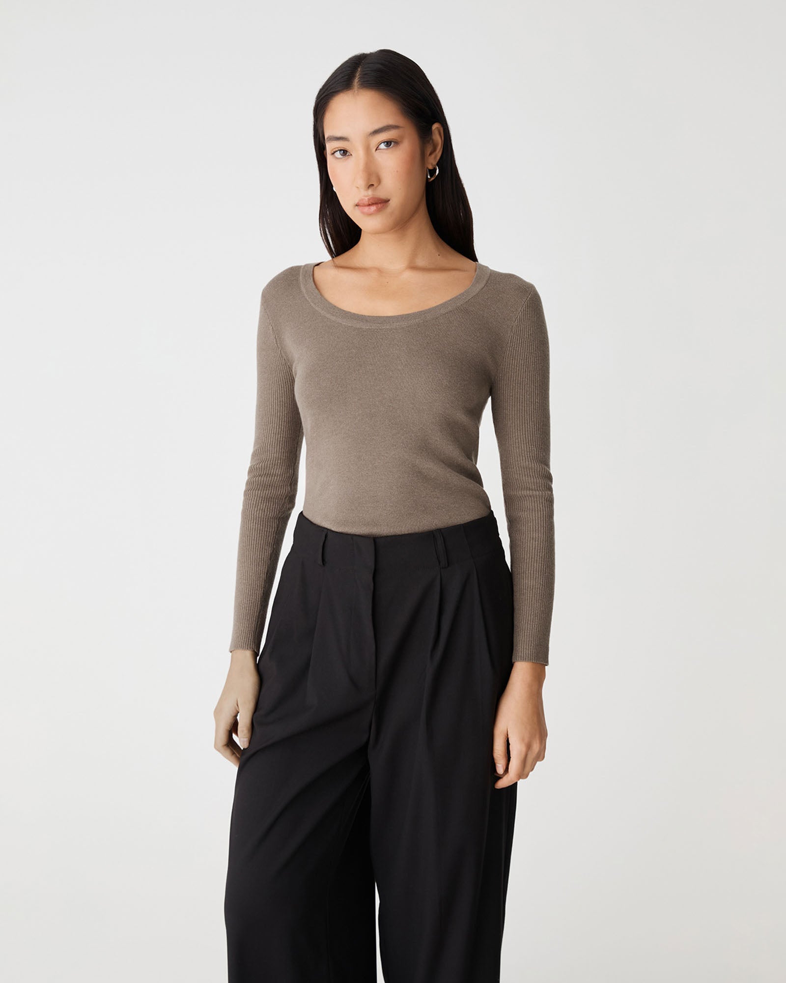 Samira Scoop Neck Knit