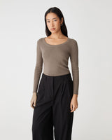Samira Scoop Neck Knit