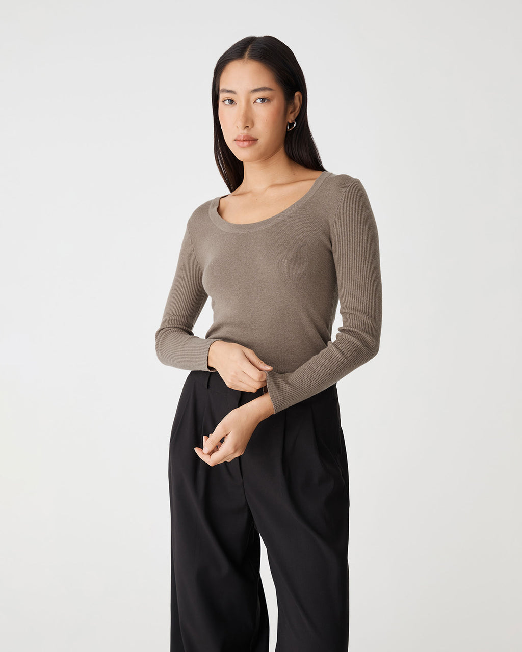 Samira Scoop Neck Knit