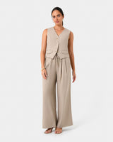 Abel Elastic Waist Relax Pants