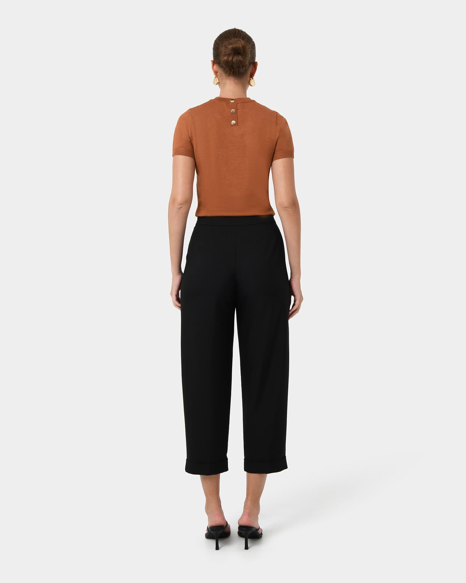 Antonia Relaxed Cuff Pants