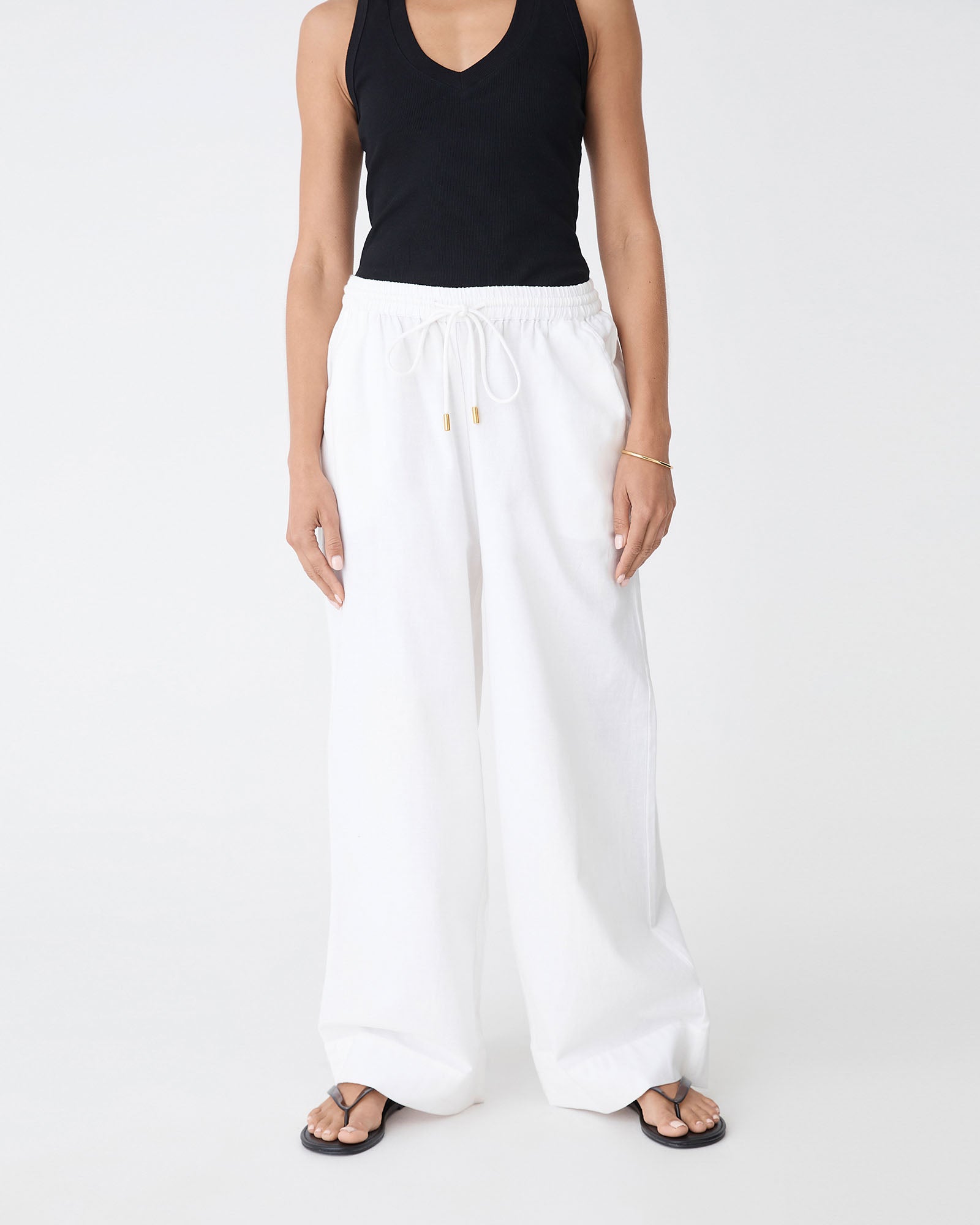 Bronte Cotton Drawstring Pants