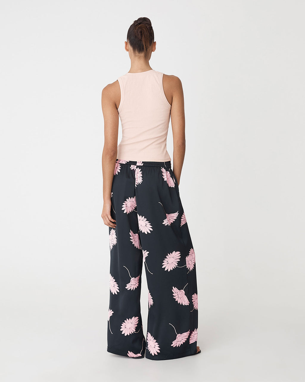 Felicia Satin Elastic pants