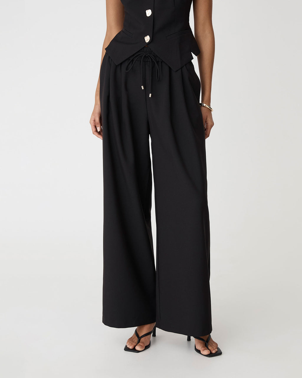 Amera Elastic Waist Pants