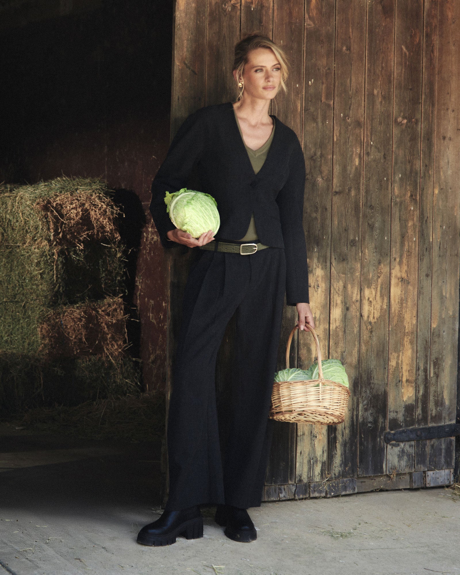Pippa Barrel Leg Pant