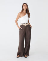Ivy Linen Wide Leg Pants