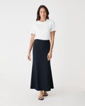 Caris Flared Maxi Skirt