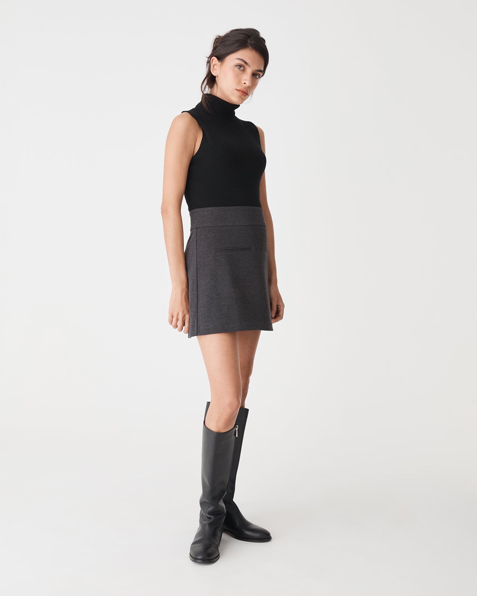 Lara A-Line Mini Skirt