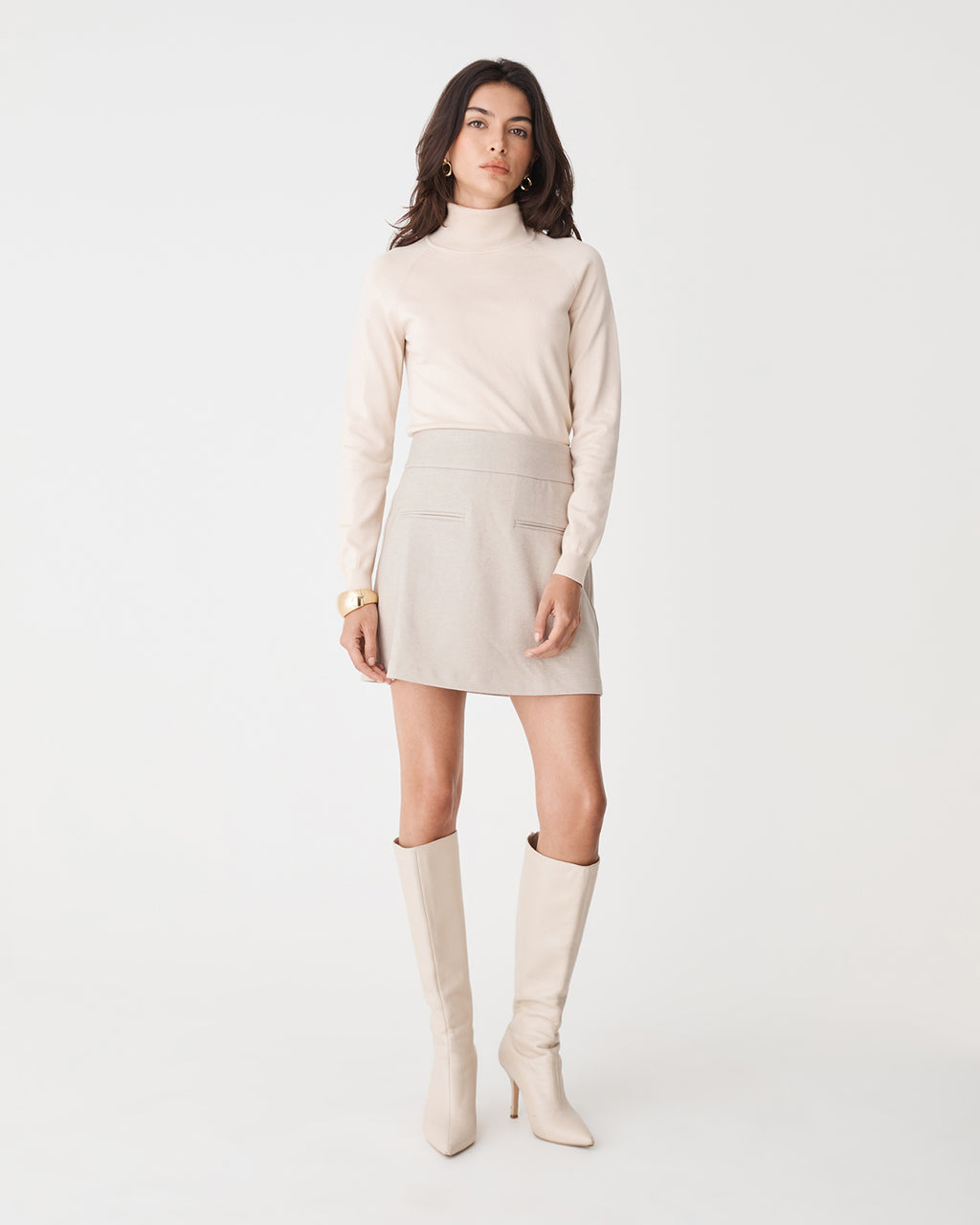 Lara A-Line Mini Skirt