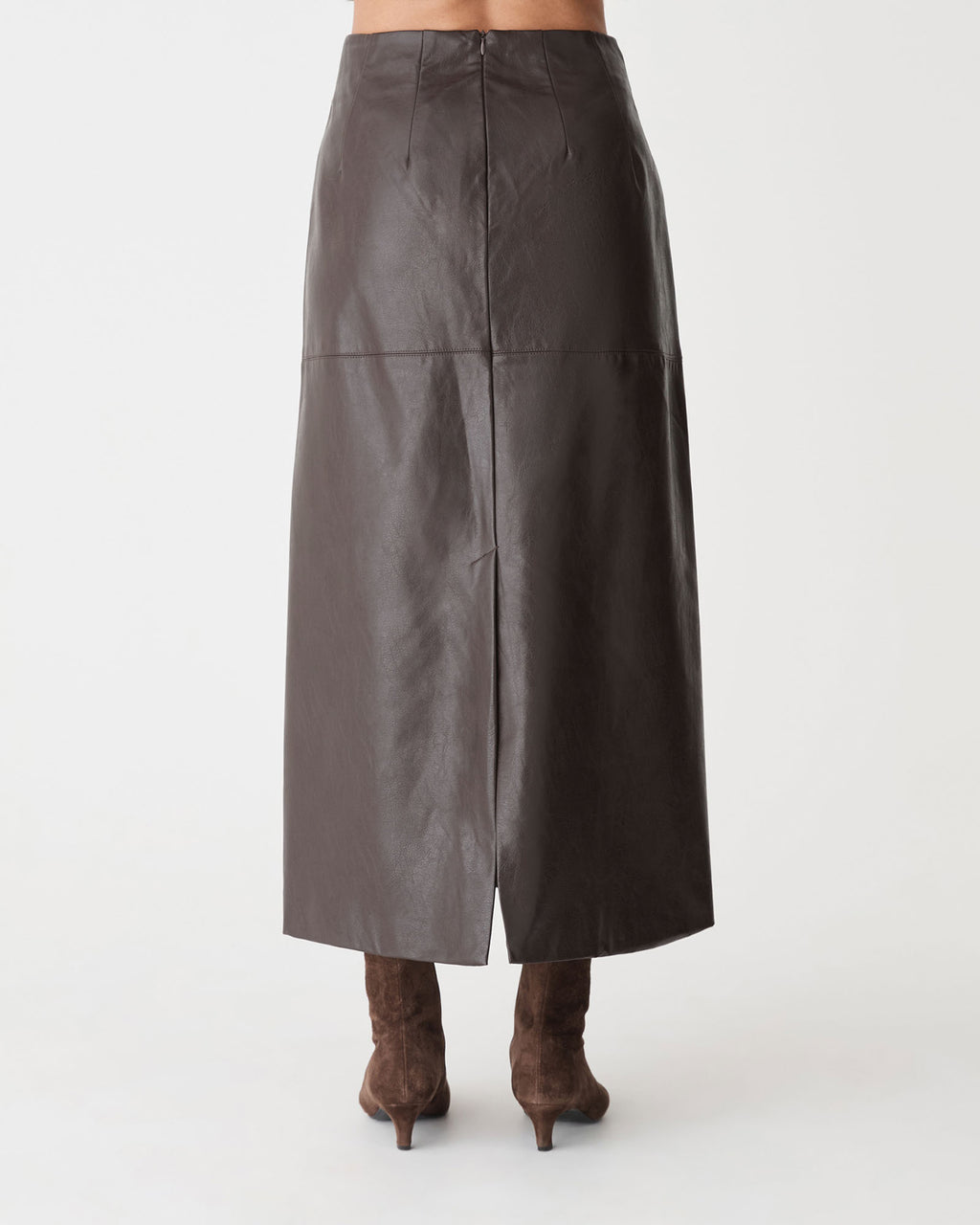 Giselle Panel PU Skirt
