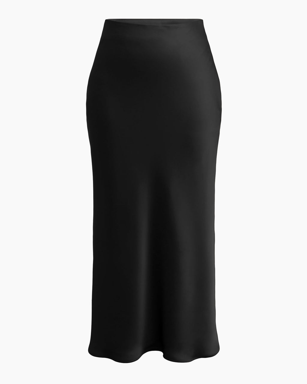 Valeria A-line Satin Skirt
