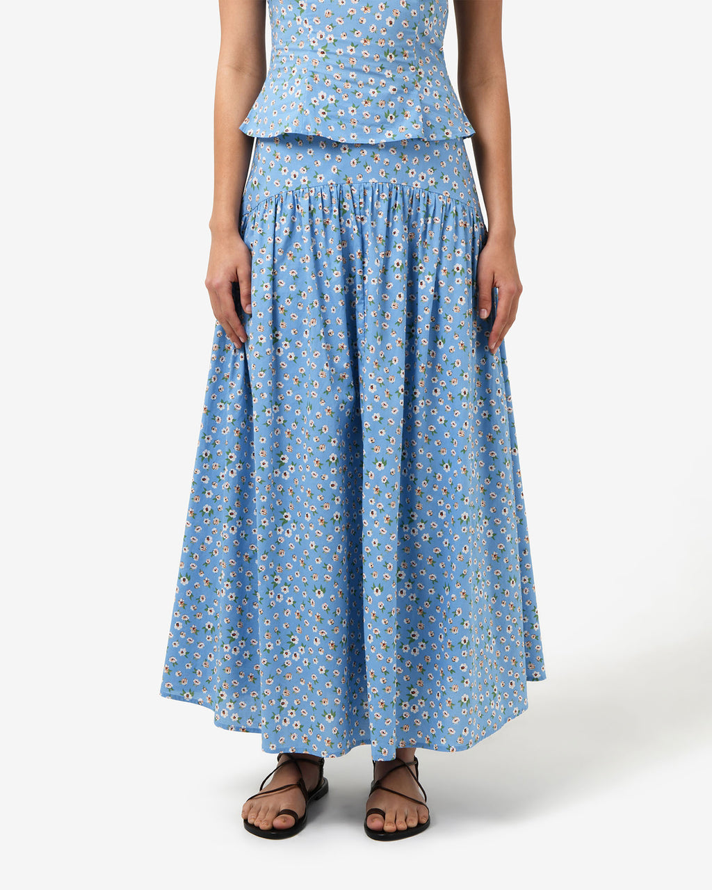 Alisa Gathered Full Skirt