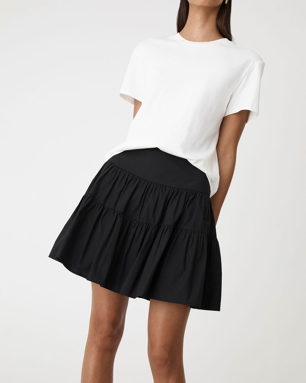 Montana Tiered Mini Skirt