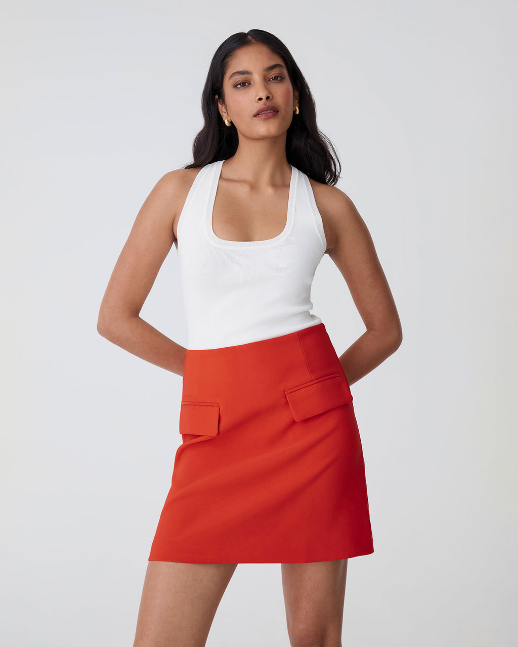 Kinsley Tailored Mini Skirt