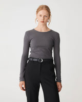 Devon Long Sleeve Rib Tee