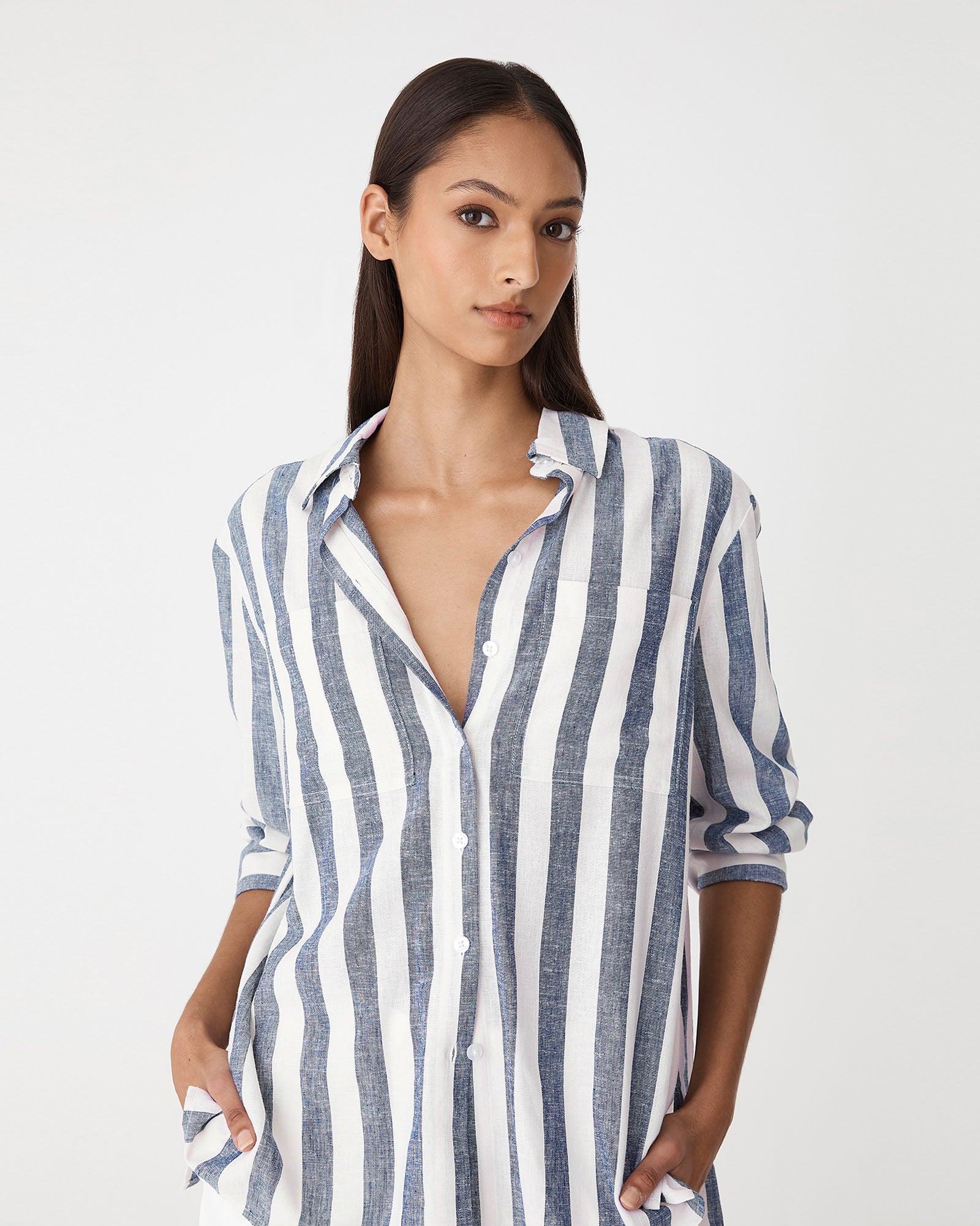 Ikaria Linen Blend Shirt