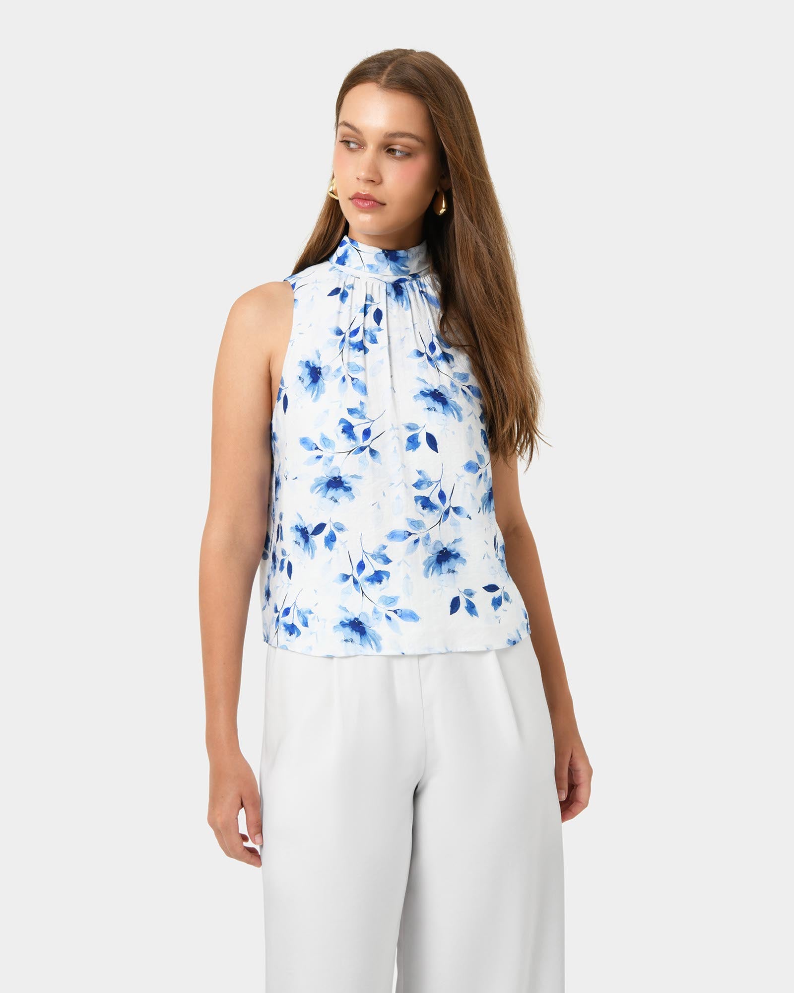 Tessie Halter Tie Top