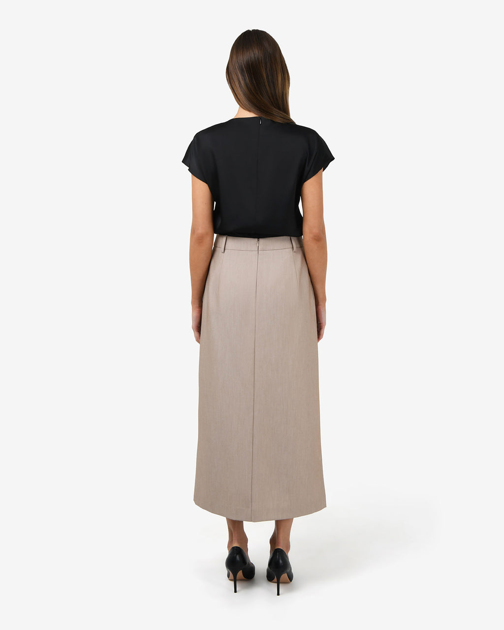 Zafina Pleated Draped Top