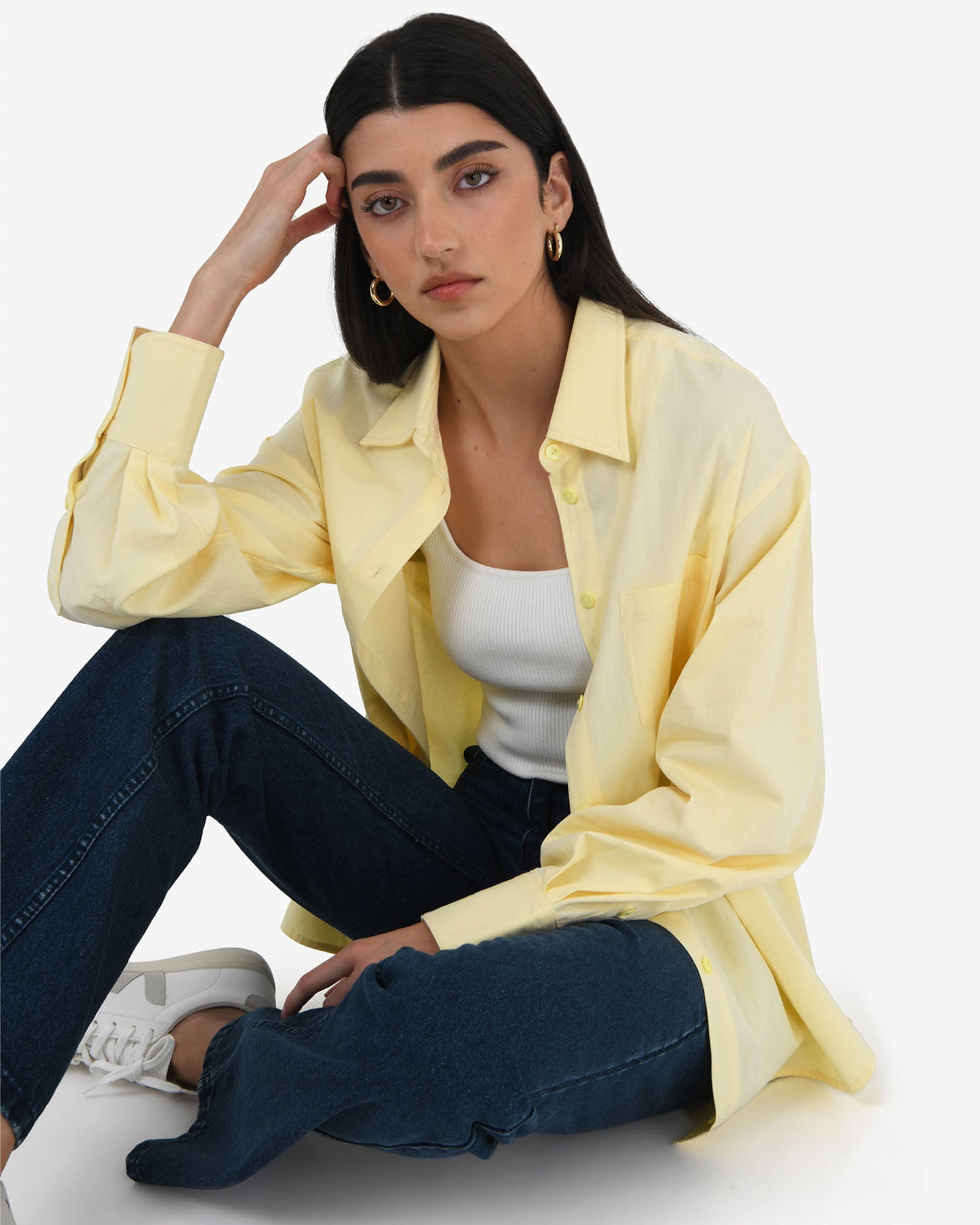 Chicago Oversized Cotton Shirt