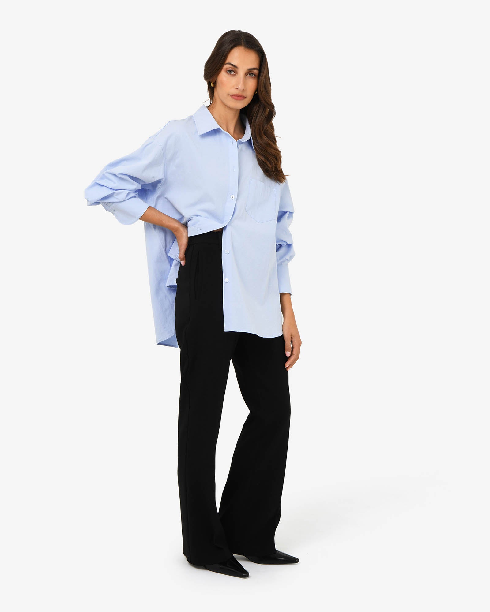 Chicago Oversized Cotton Shirt