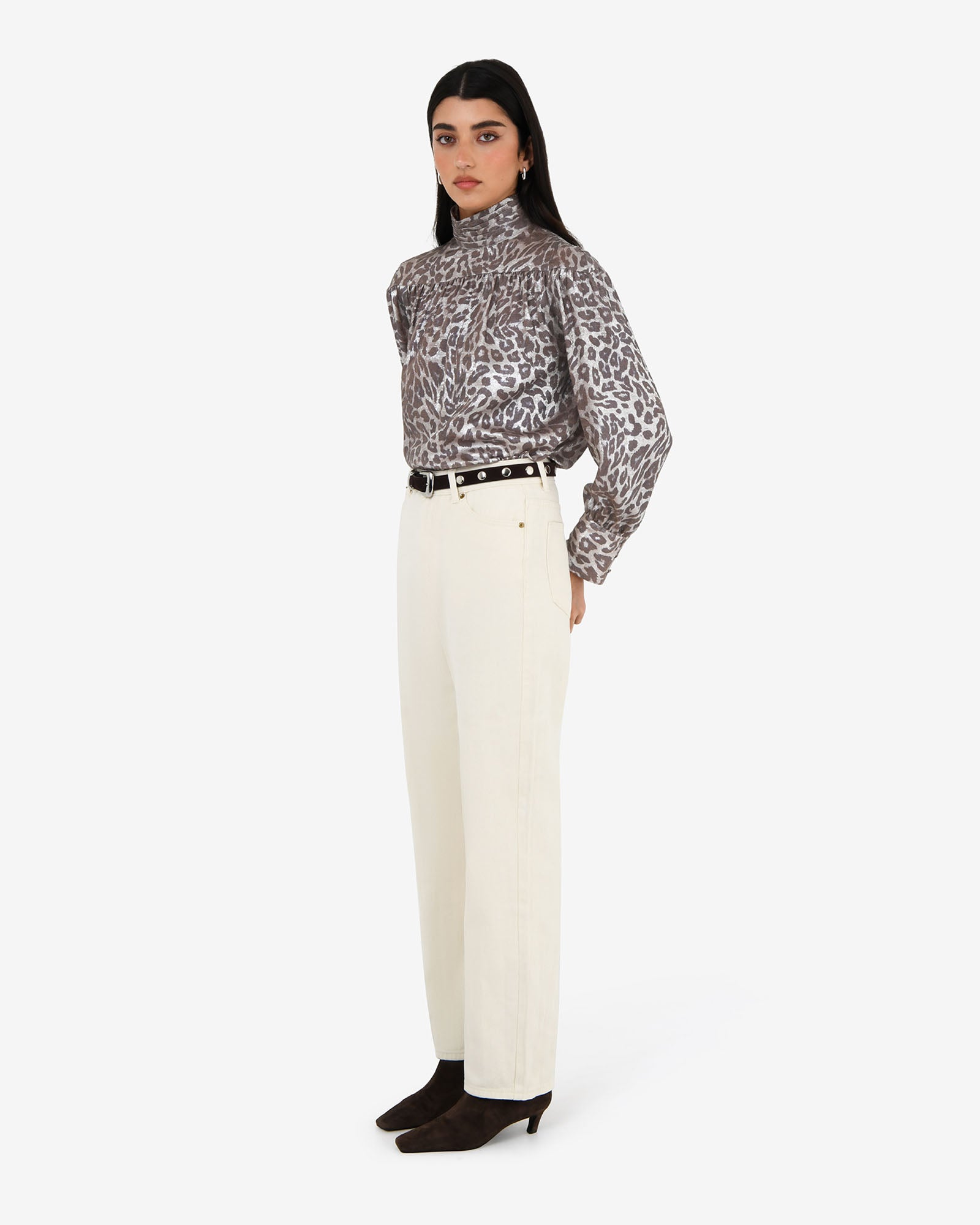 Melisa Gathered Yoke Top