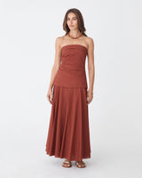 Deb Cotton Strapless Tunic