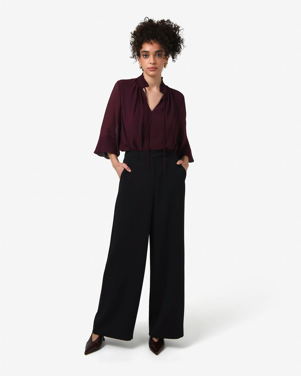 Joanna Chiffon Blouse