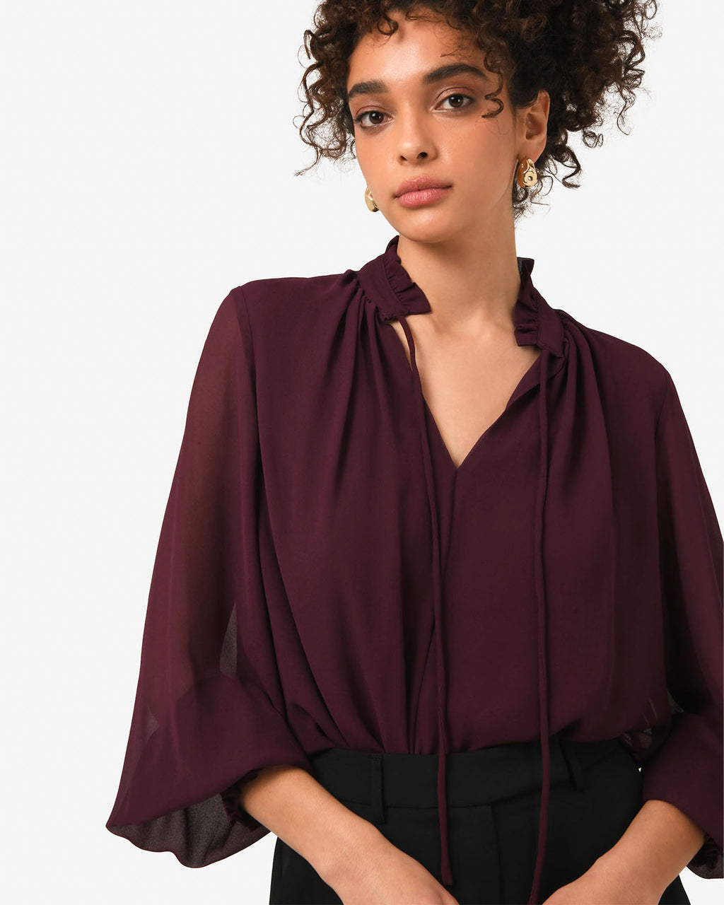 Joanna Chiffon Blouse