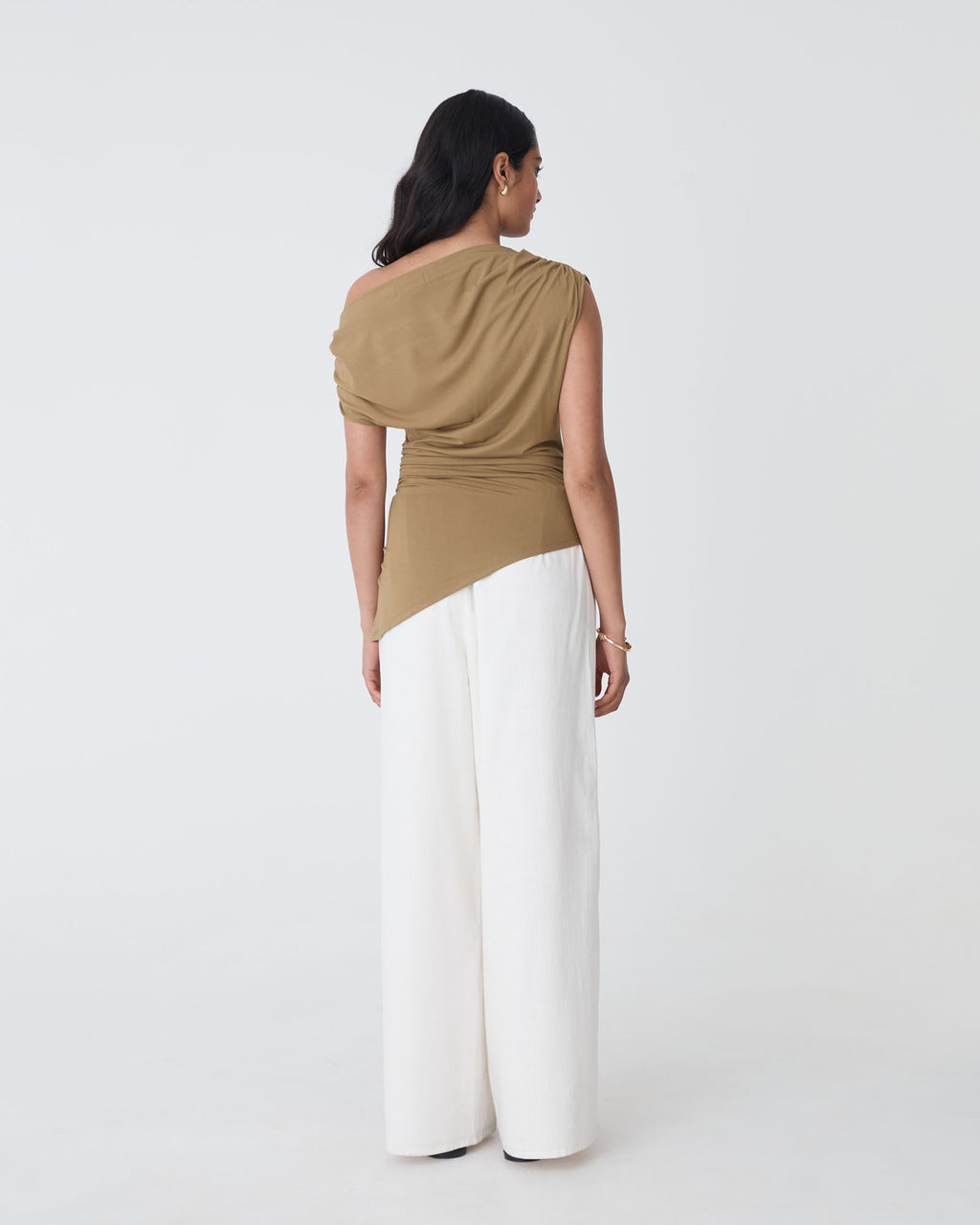 Keeley Bamboo Split Hem Top