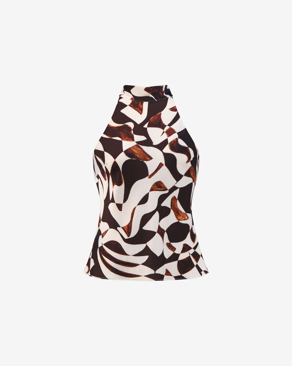 Hazel Printed Halter Neck Top