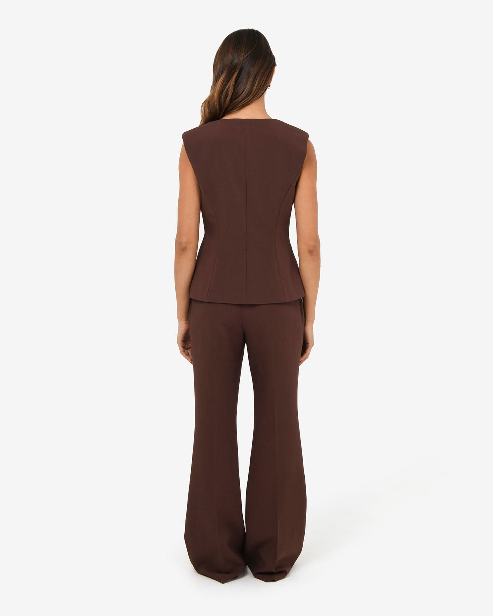 Nikki Collarless Vest