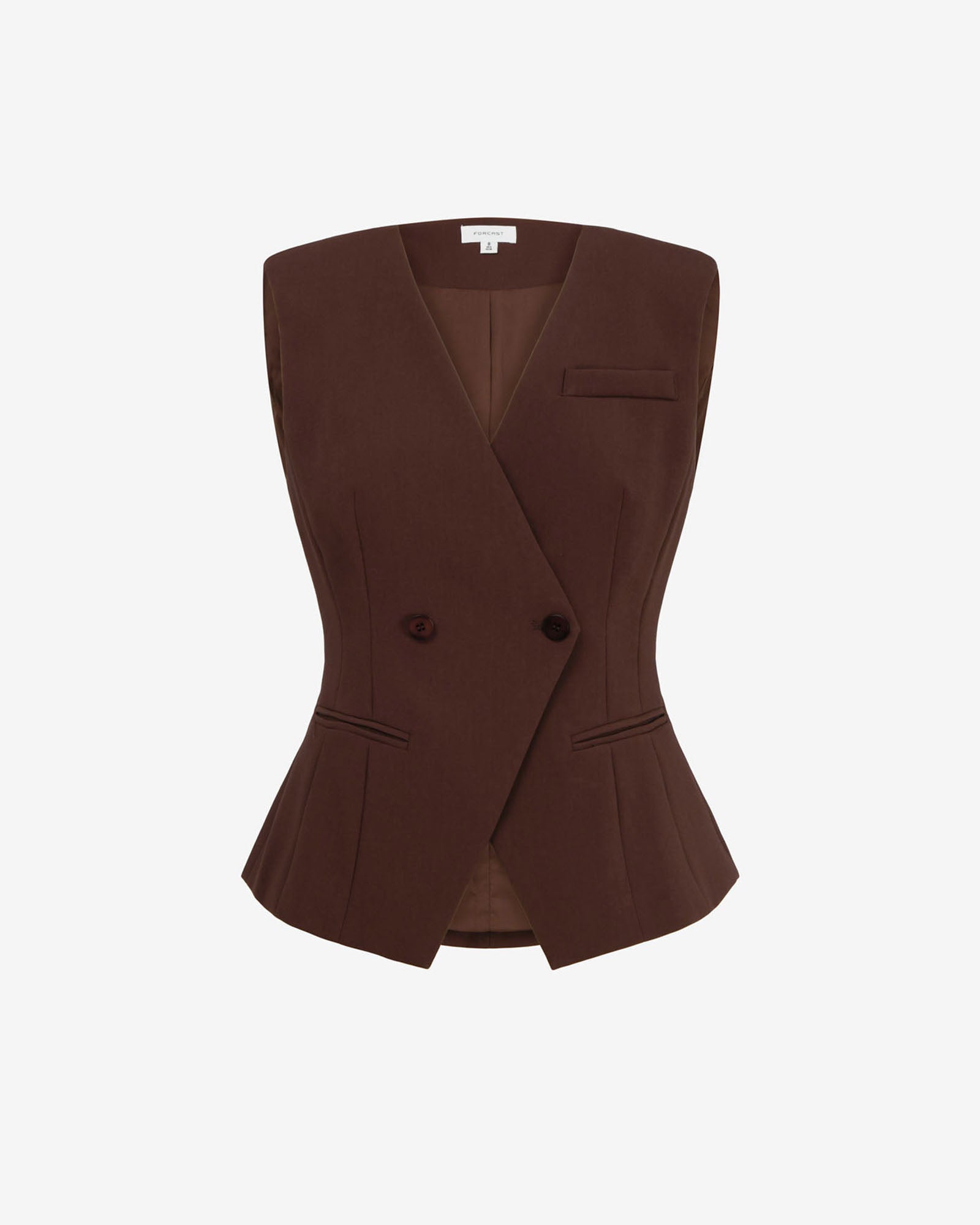 Nikki Collarless Vest