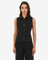 Dolly Collared Vest