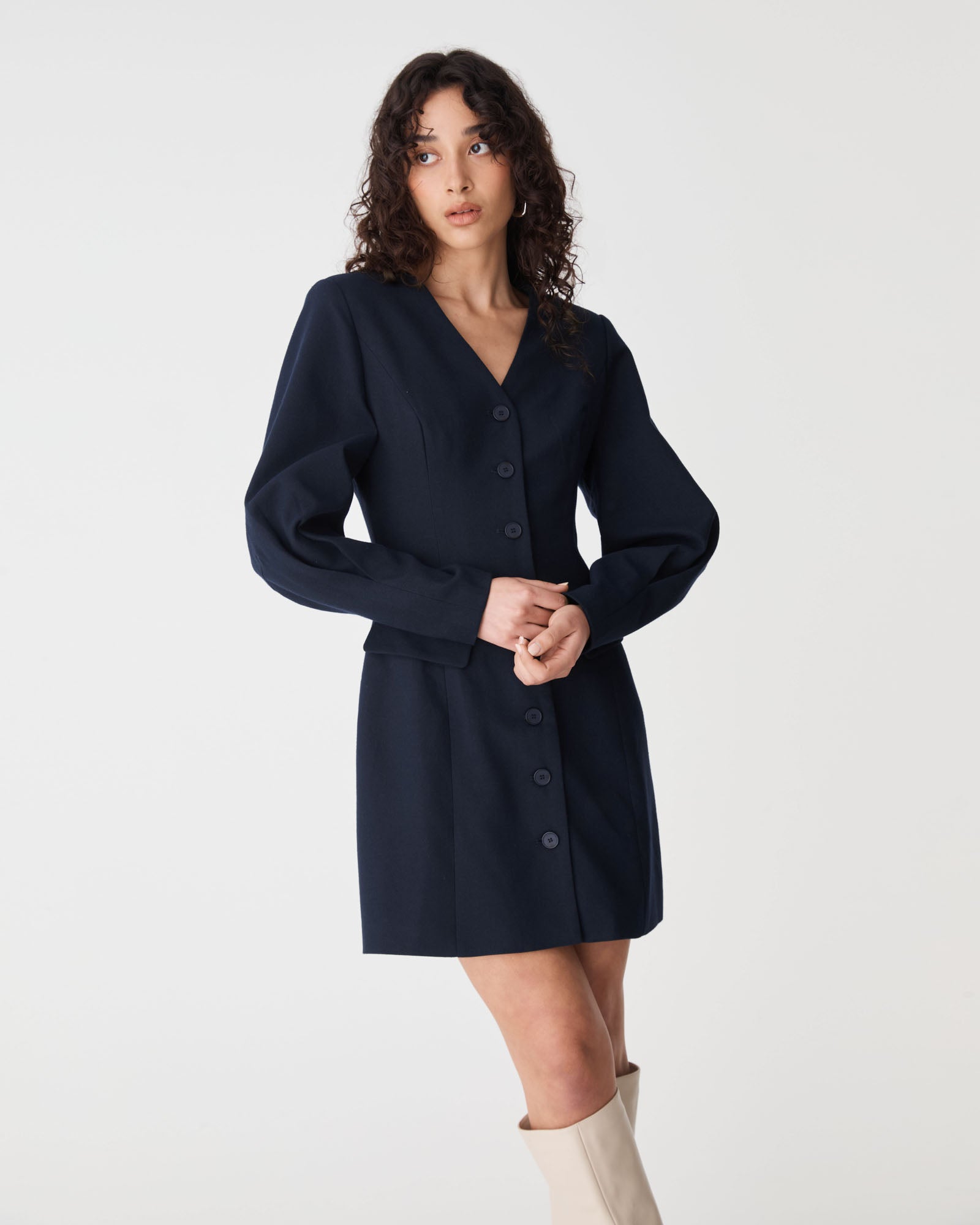 Dale Barrel Sleeve Dress