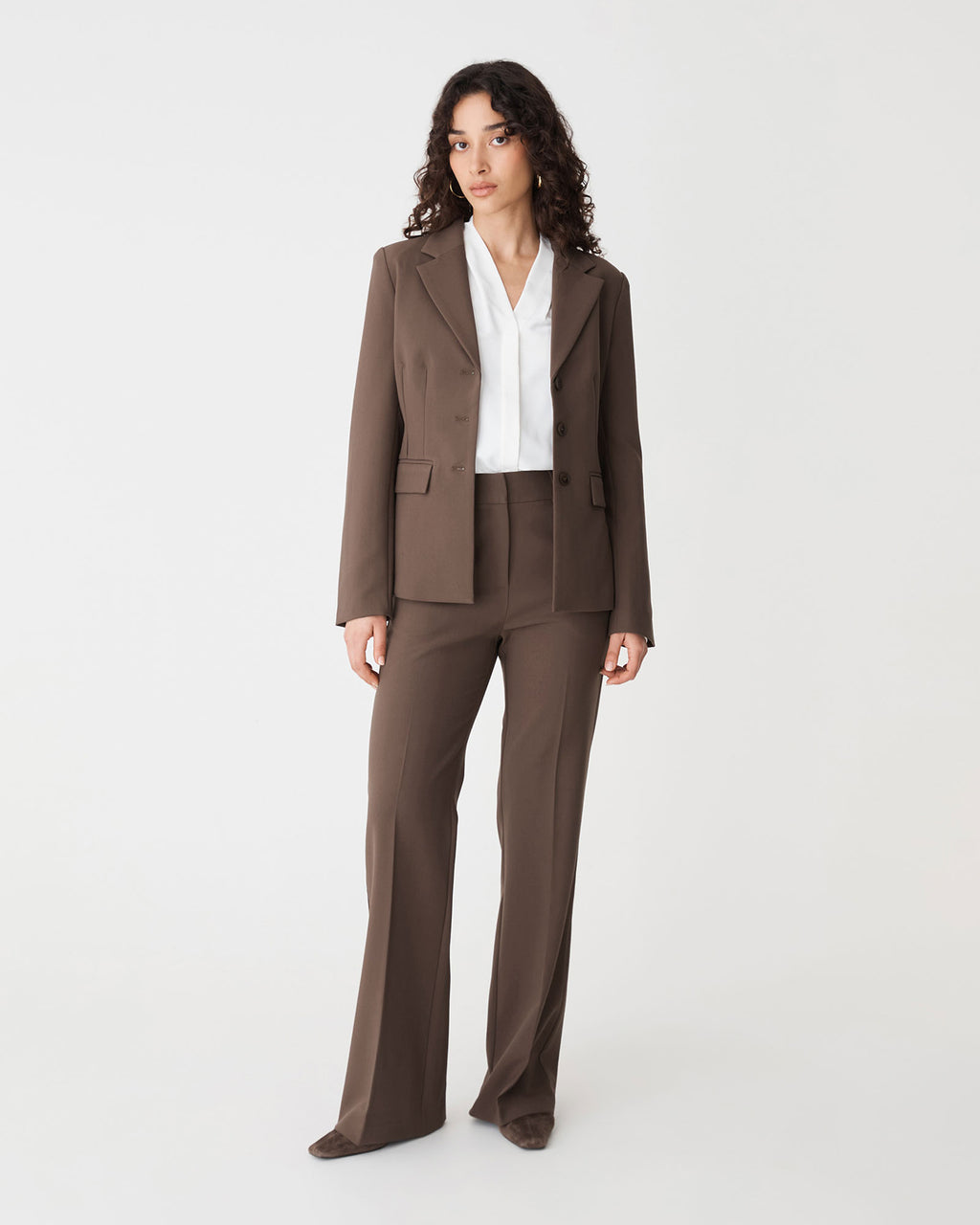 Lydia Fitted Waist Blazer