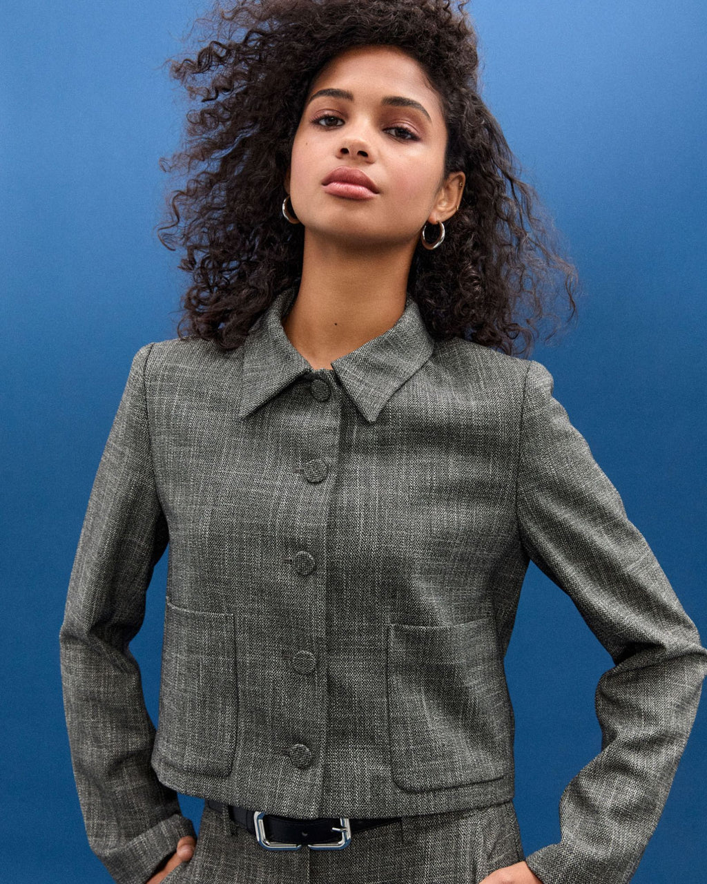 Harper Cropped Jacket