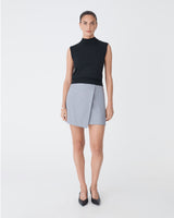 Dina Mock Neck Knit Top