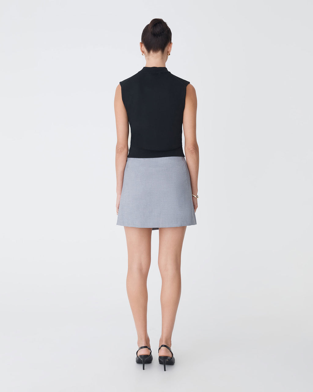 Dina Mock Neck Knit Top