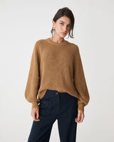 Meg Crew Neck Rib Knit Jumper