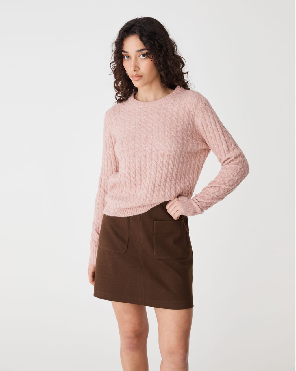 Andie Cable Knit Jumper