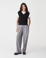 Poppy Sleeveless Cable Knit