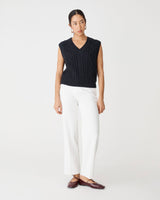 Poppy Sleeveless Cable Knit