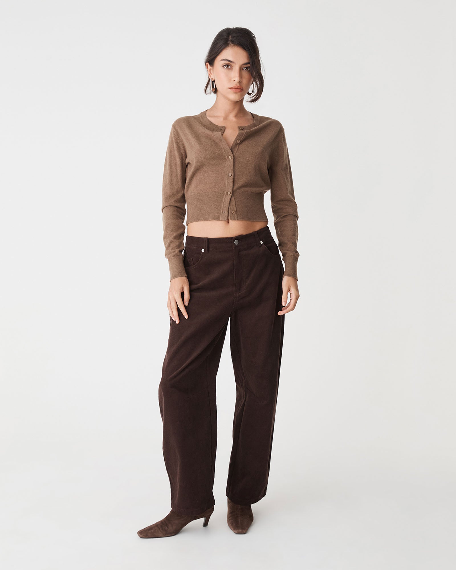 Cassie Crew Neck Cardigan