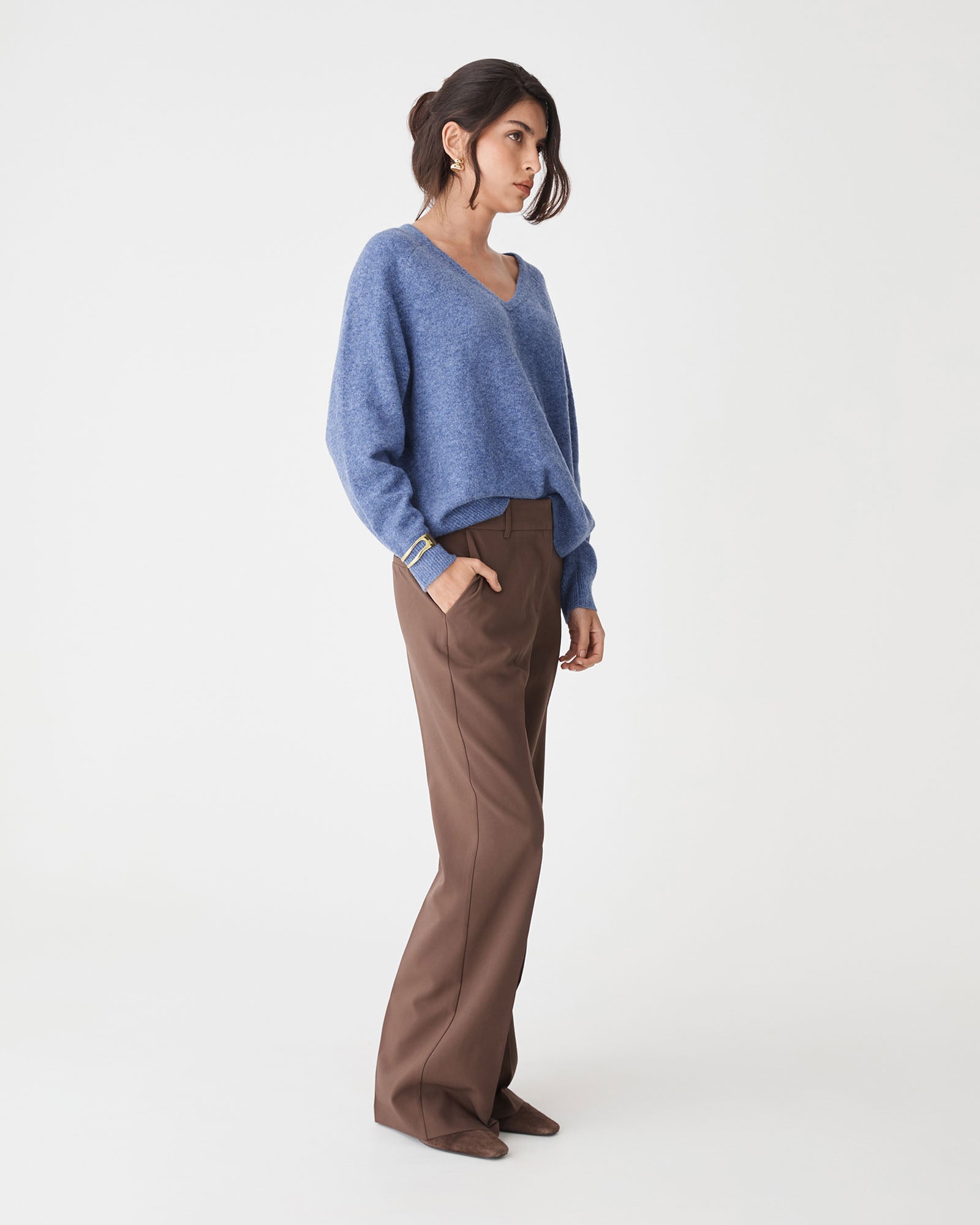 Octavia V-Neck Jumper