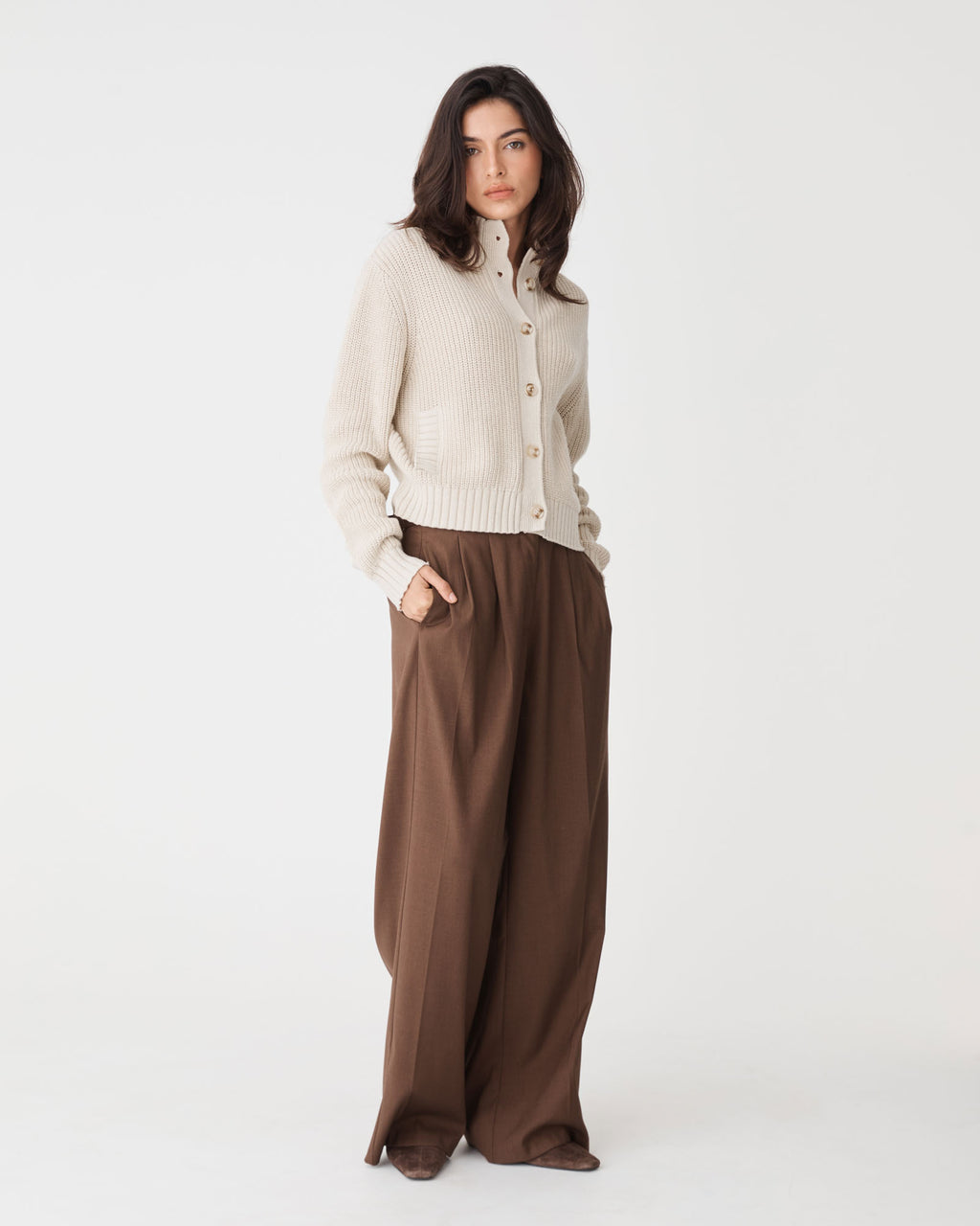 Petra Rib Knit Cardigan