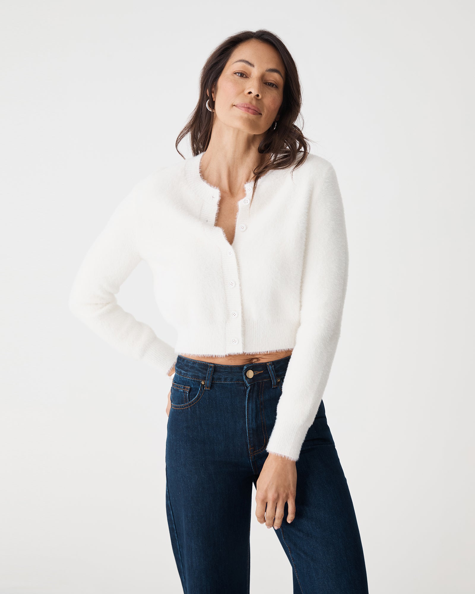 Vanessa Fluffy Cardigan