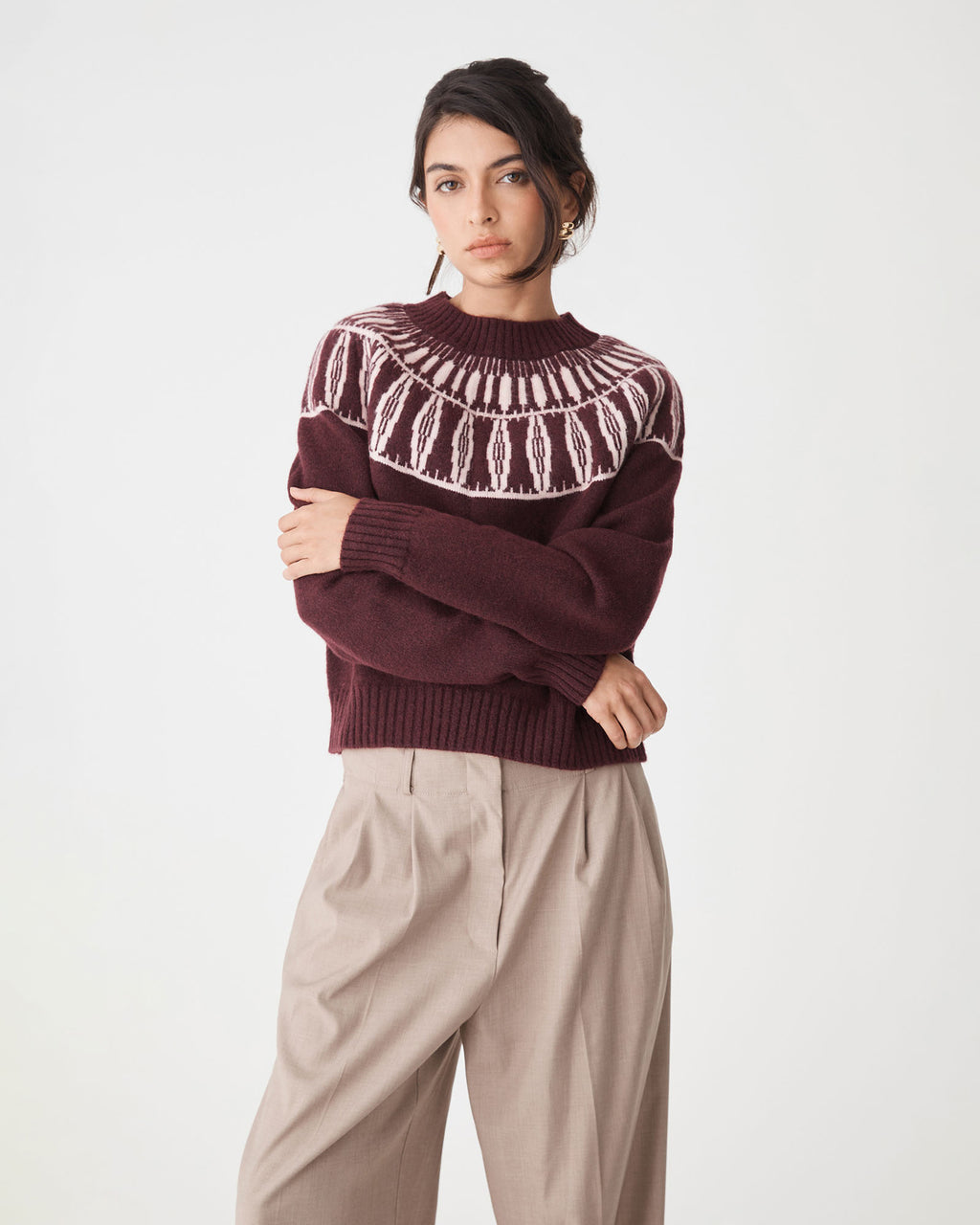 Allegra Fair Isle Sweater