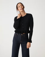 Daisy Tencel Frill Cardigan
