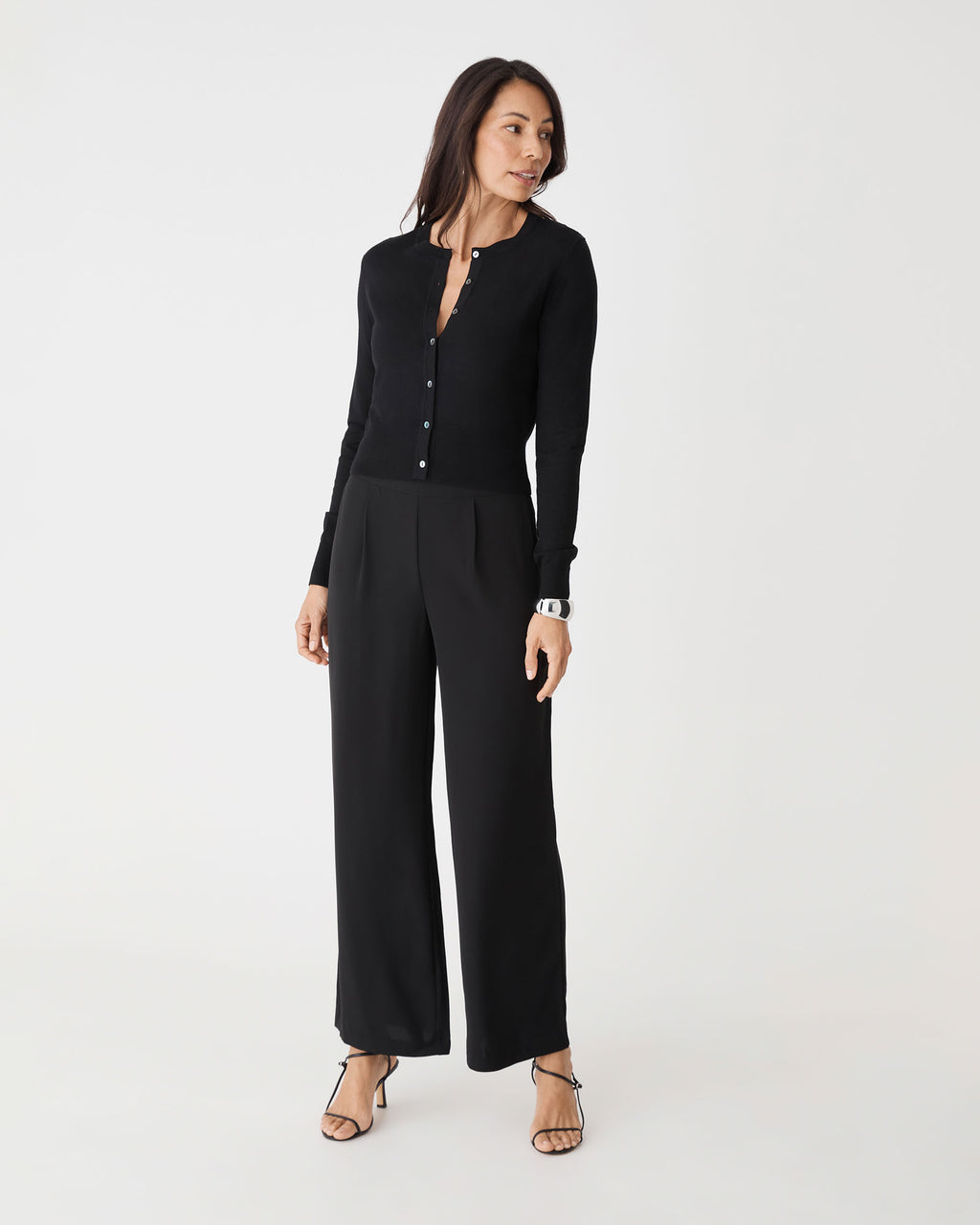 Jessie Crew Neck Cardigan
